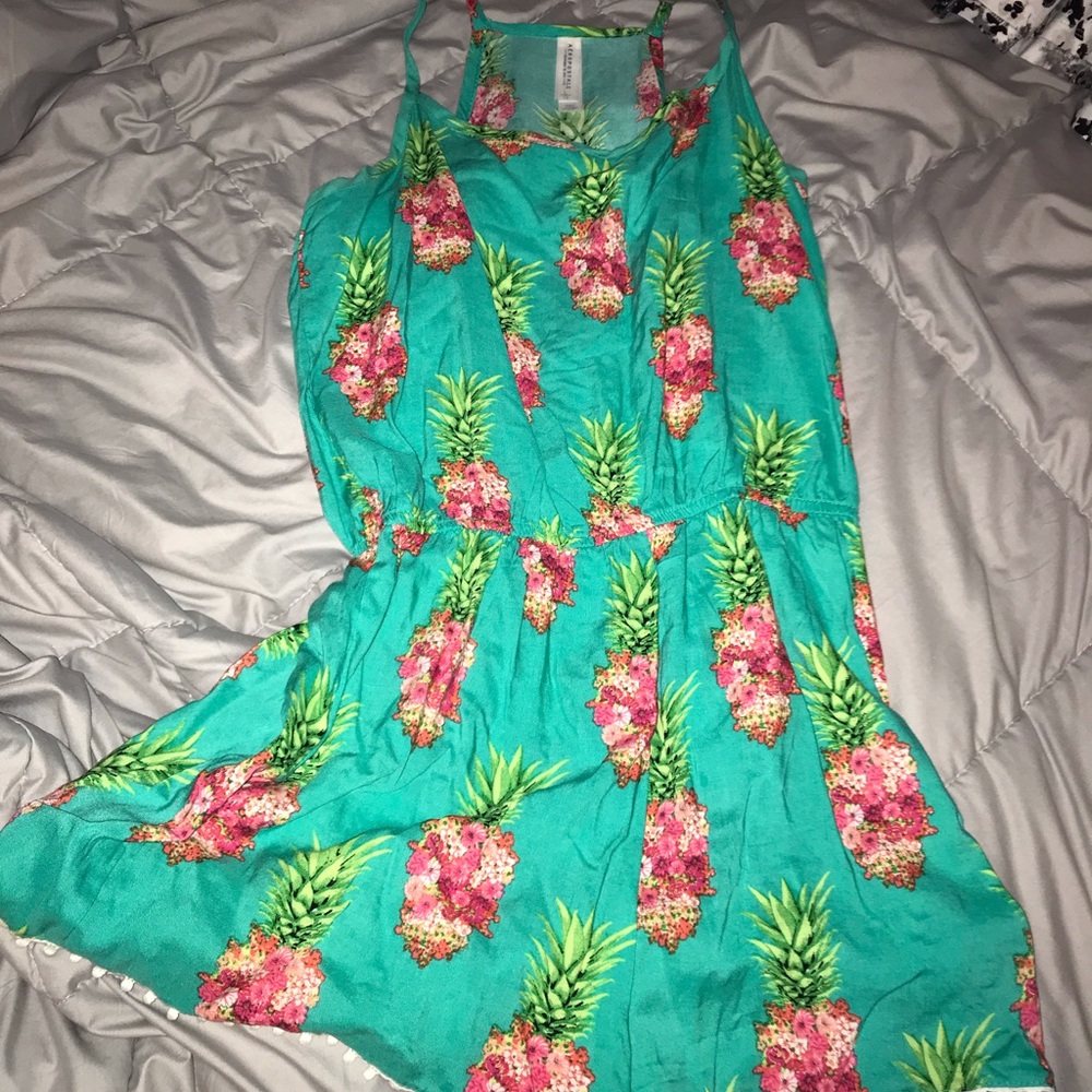 Pineapple romper